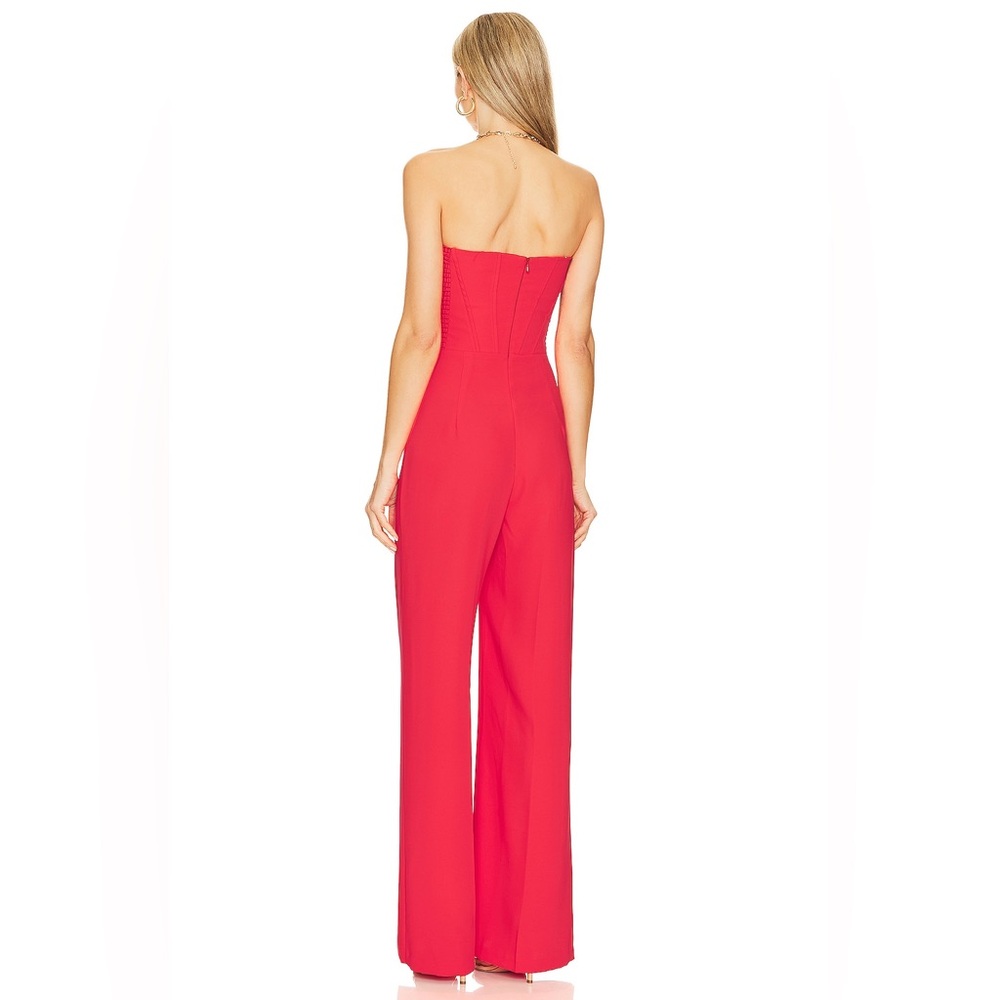 Amanda Uprichard x REVOLVE Strapless Pittito Jumpsuit, Size Medium - Picture 3 of 10